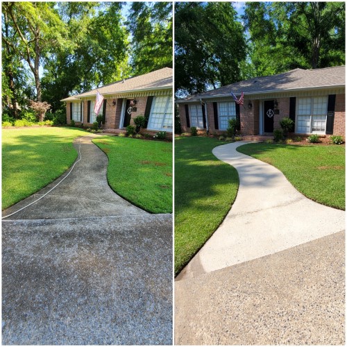 Curb driveway deck tuscaloosa al